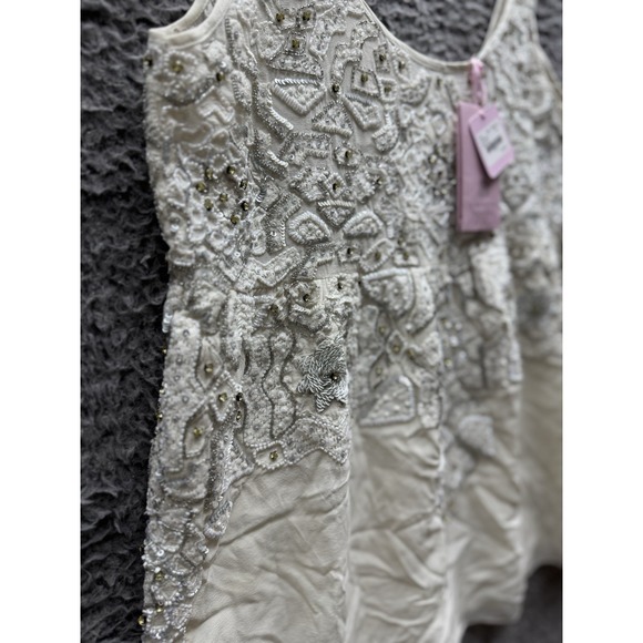 Calypso Saint‎ Barth Women's EdiaSleeveless Beaded Sequin Tank Top Size XS NWT - Picture 5 of 12